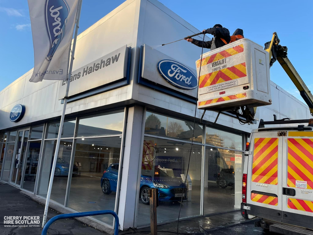 cleaning-signs-cherry-picker-hire-with-operator