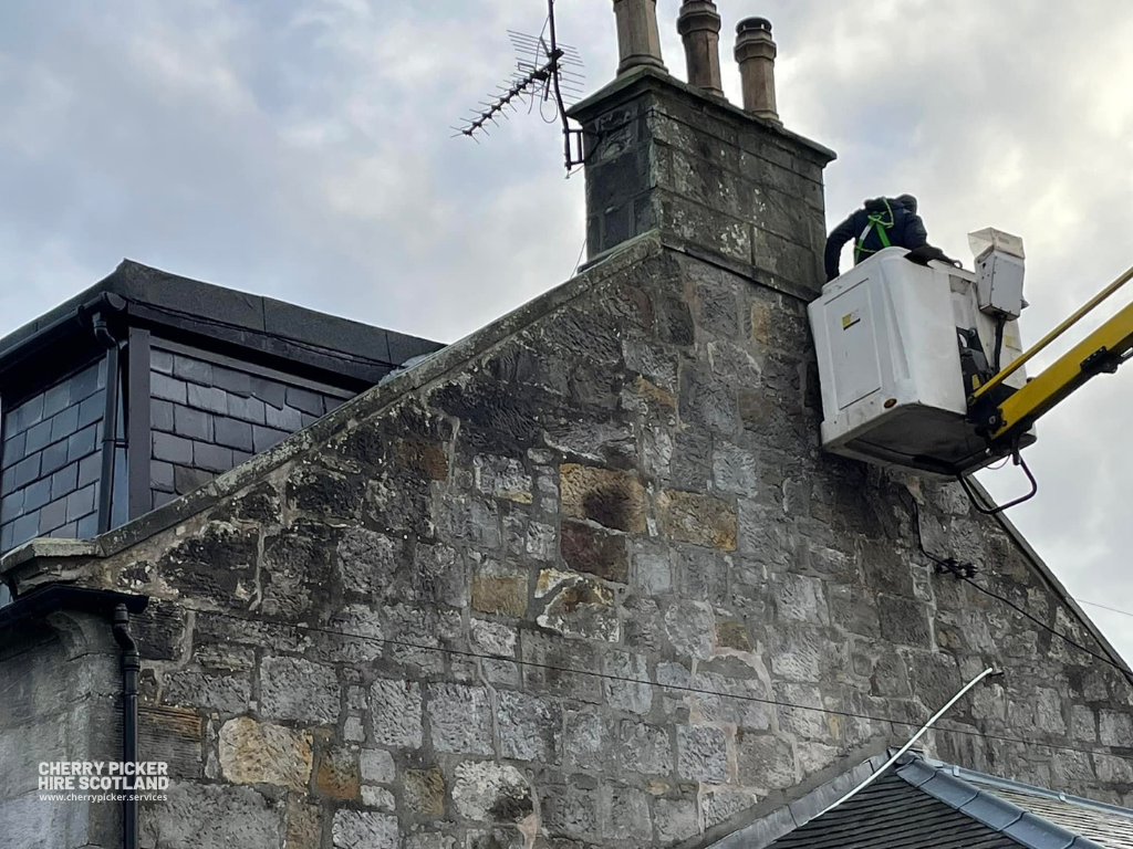 repointing-work-at-height-cherry-picker-hire-scotland